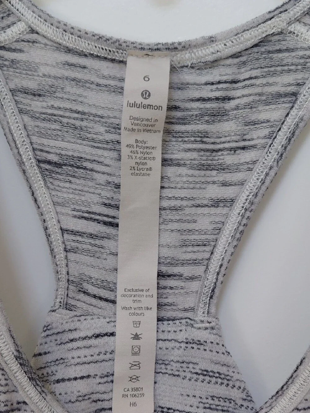 lululemon athletica light gray